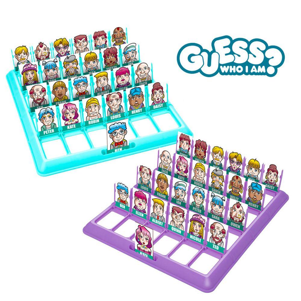 Quinton Who Is It Board Game Edukasi Anak Orang Tua-Anak Waktu Luang Interaktif Pesta Memory Training Puzzle Mainan