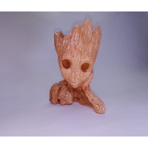 Hiasan Aquascape Baby Groot /  Hiasan Aquarium Bahan Resin Fiber