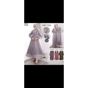 gamis rompi lepas anak tanggung