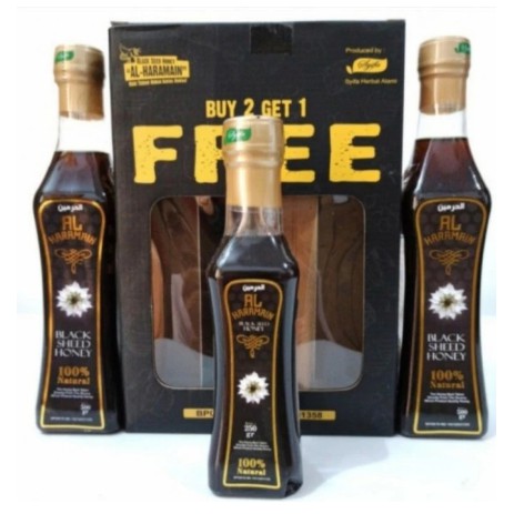

Madu Arab Alharamain/Madu blackseed honey-[ promo buy 2 get 1 ]