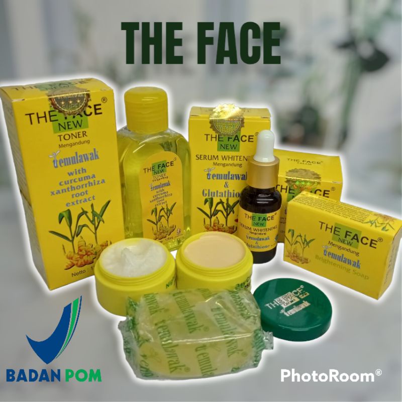 PAKET THE FACE TEMULAWAK BPOM 5IN1