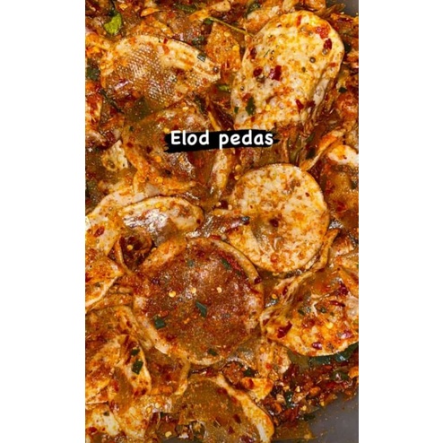 

Kripik Elod/ Kripik Setan Pedas Daun Jeruk 500gr