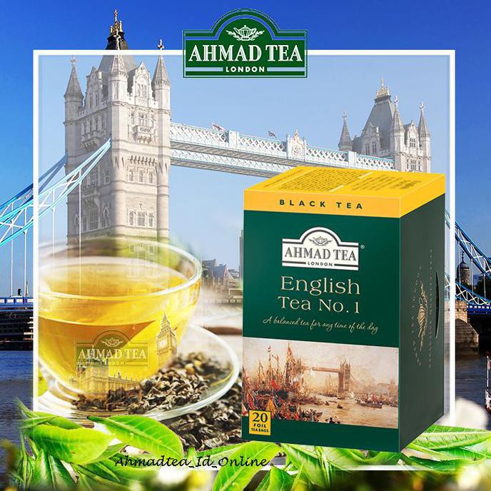 

ENGLISH TEA NO 1 AHMAD TEA