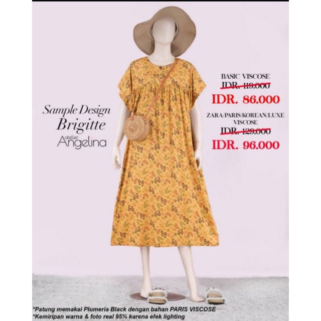 Sample design Brigitte by Atelier Angelina Doodle mint