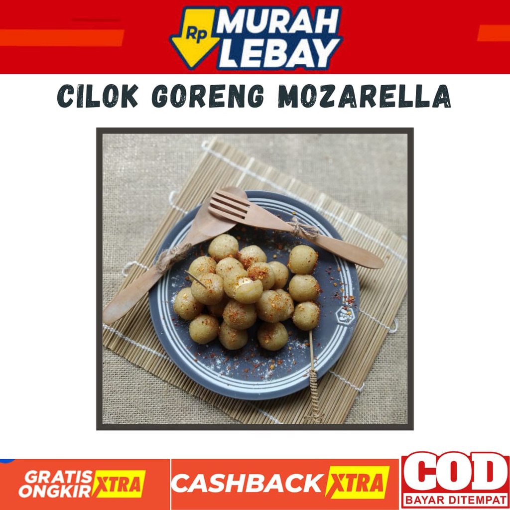 

Cilok Instan Mozarella Pedas Kering Bandung Teh Ida Braga Isi 150Gram