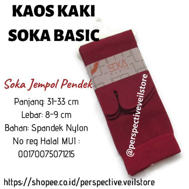  Kaos  kaki  Soka Jempol  Pendek size M Shopee Indonesia