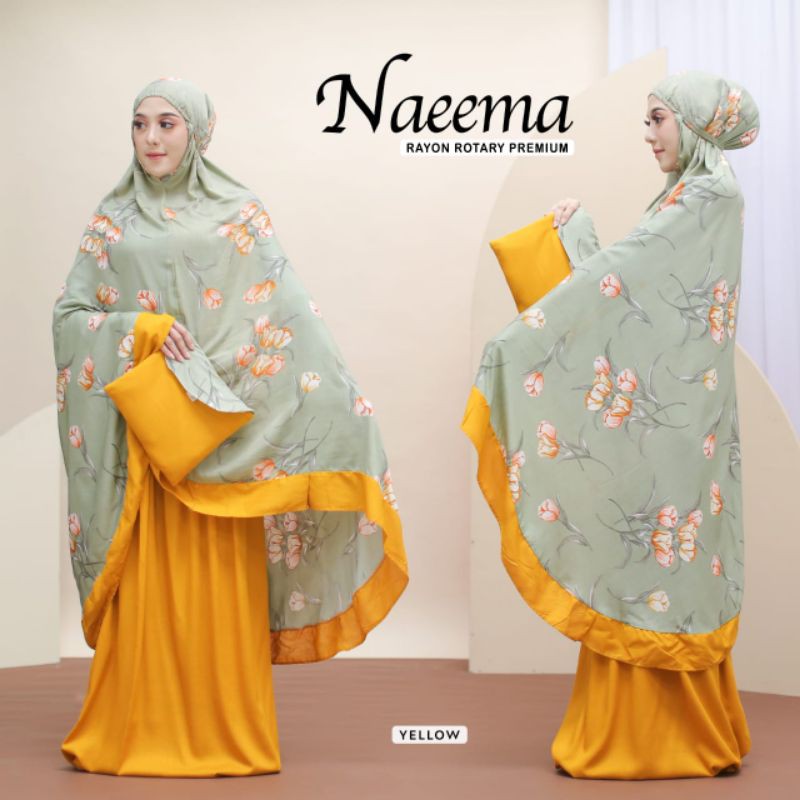 Mukena Naeema Rayon Jumbo Rempel