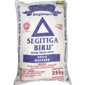 

[COD] Bogasari Tepung Terigu Segitiga Biru 25Kg [COD]