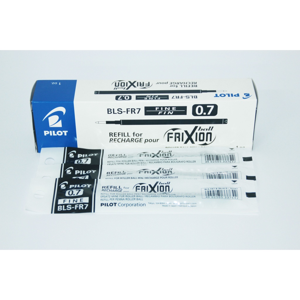 

Refill / Isi Ballpoint Pilot Frixion BLS-FR7 Warna Hitam 0,7mm