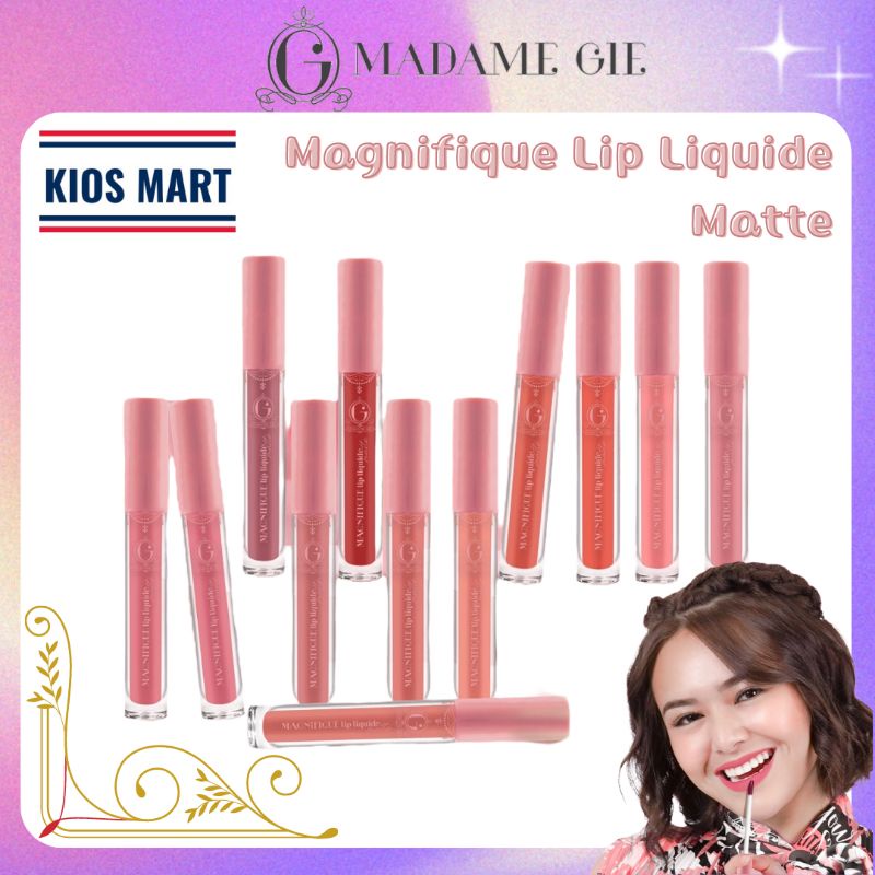 Madame Gie Magnifique Lip Liquide Matte Classic &amp; Nude Series