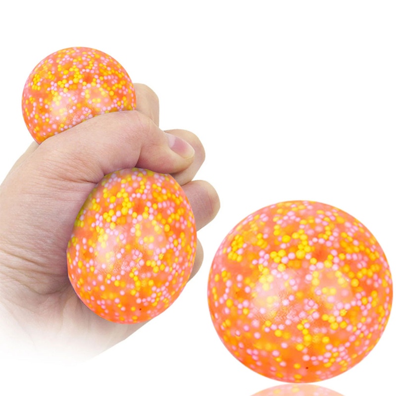 Mary TPR Squeeze Balls Toys Tersedia 5warna Stress Relief Mainan Fidget Anak Dewasa