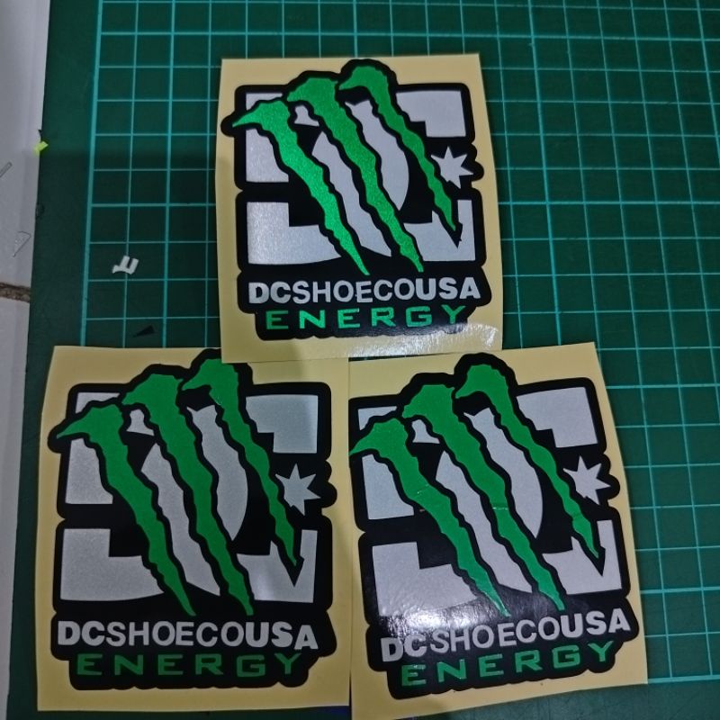 cutting sticker DC x Energy