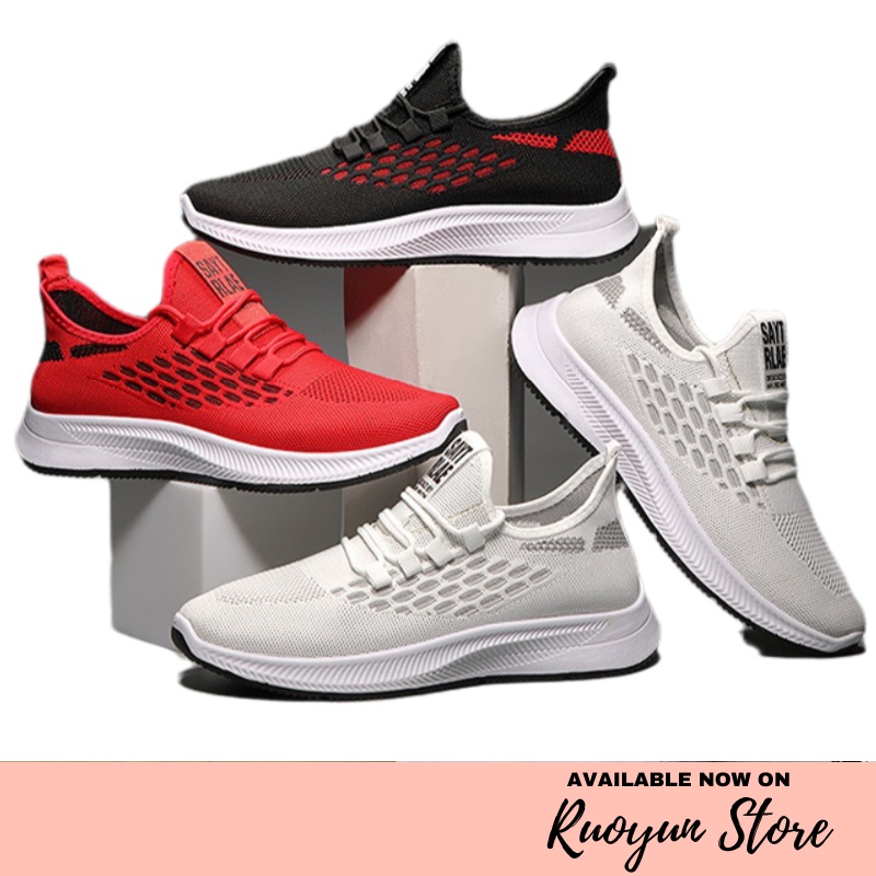 RYX - Nette Dots Sepatu Sneakers Tali Pria Fashion Casual / Olahraga (NO BOX) - Ori Import