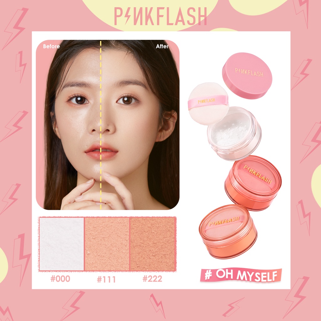 PINKFLASH Loose Powder Oil Controller Matte