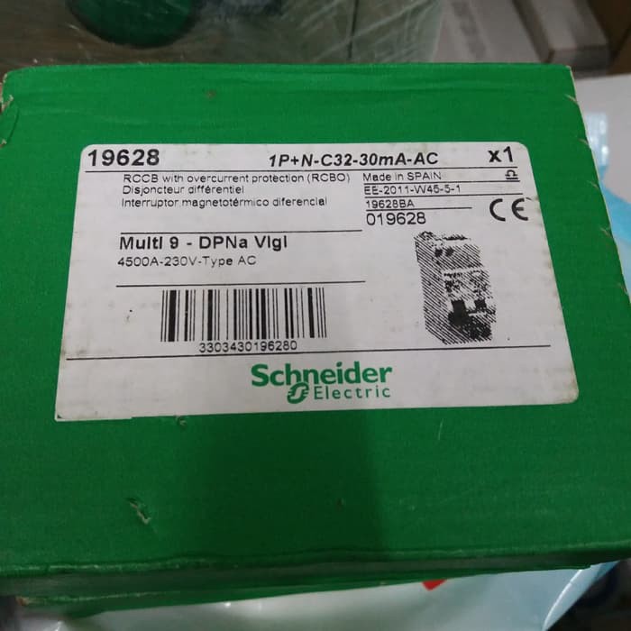 schneider RCBO IDPN N VIGI 1P+N 32A 30MA/ELCB 1P+N 32A schneider