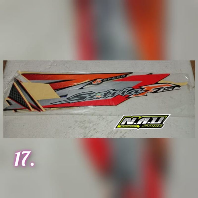 Striping Satria Fu CBU no.17