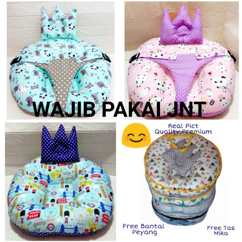 sofa bayi / sobay free tas mika/ bantal bayi