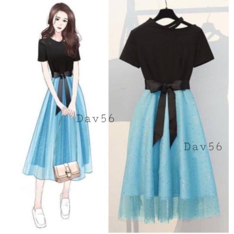 JC VD- Davina dress / Dress wanita korea Murah / Dress wanita terbaru