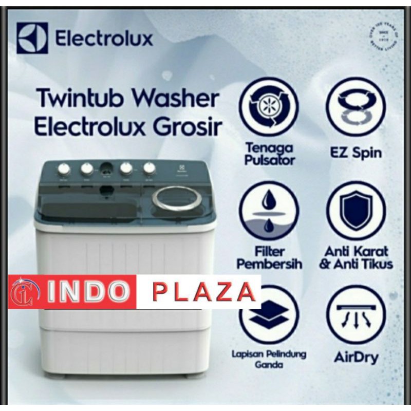 MESIN CUCI 2 TABUNG 12 KG / 12KG ELECTROLUX EWS-13262