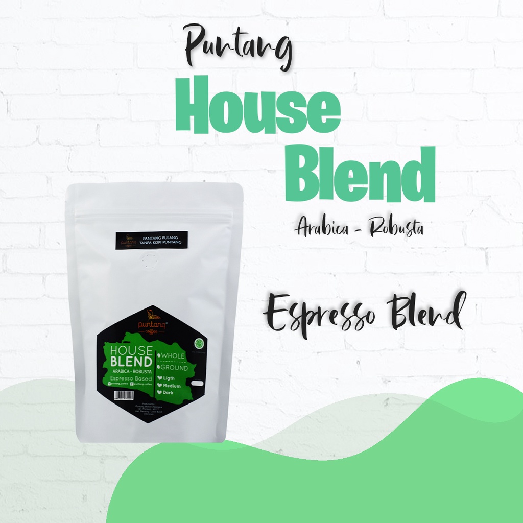 

Puntang House Blend Mix Arabika-Robusta Kopi Gunung Puntang 250gr