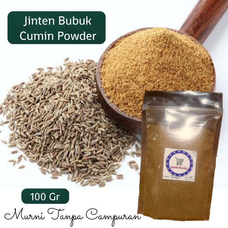 jinten bubuk / bumbu dapur jinten bubuk / jinten bubuk 100 gr / cumin powder 100 gr