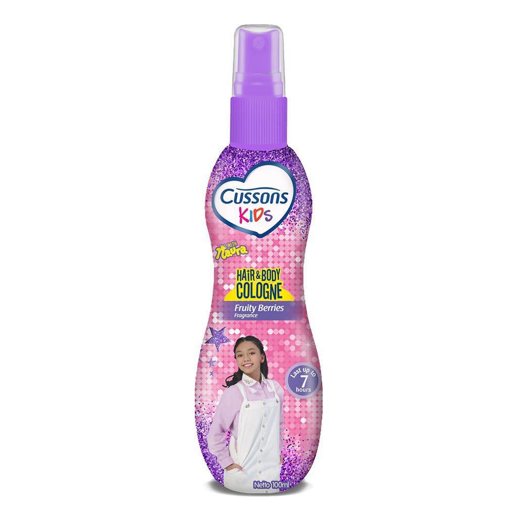 Cussons Kids Hair &amp; Body Cologne - 100ml (Tersedia varian aroma)