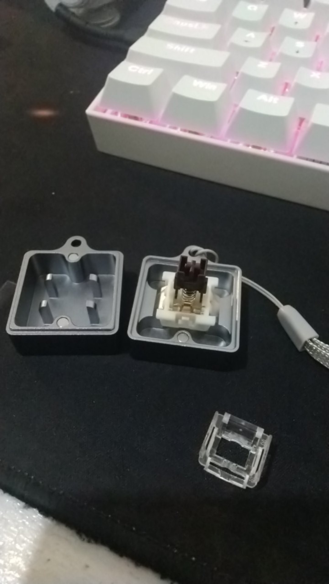 [sunshien44] 2in1 Cnc Metal Switch Opener Shaft Opener For Kailh Cherry Gateron Switch Tester