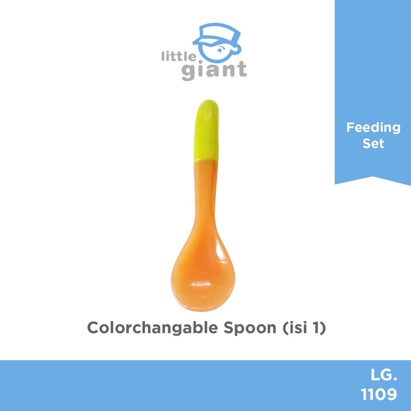 LITTLE GIANT LG.1109 Colorchangeable Spoon - Sendok bayi