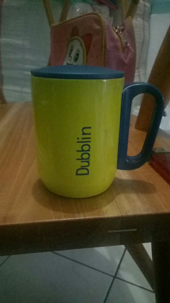 Mug Gelas Cangkir Tahan Panas Dubblin 220 Ml Kopi Teh Stainless Stell