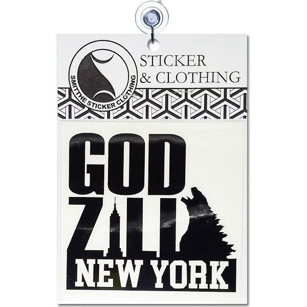 Stiker Godzilla New York v.1 Cutting Sticker Mobil Motor 8cm