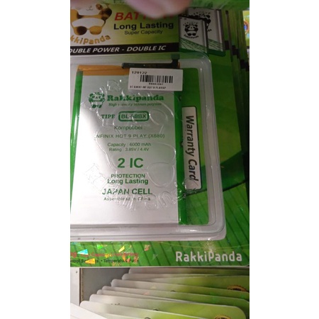 BATRE INFINIX HOT 9 PLAY