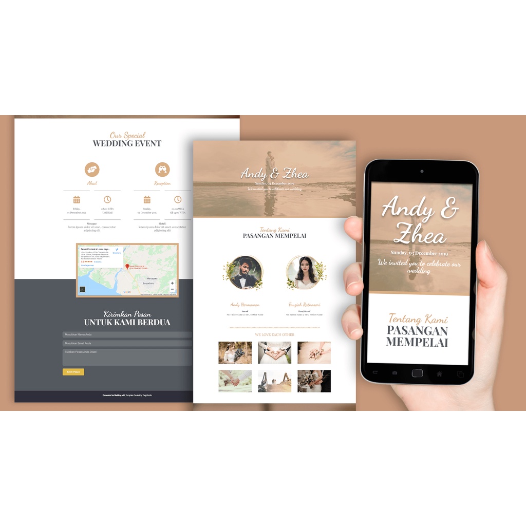Undangan Nikah Website - Undangan Nikah Online - Undangan Nikah DIgital