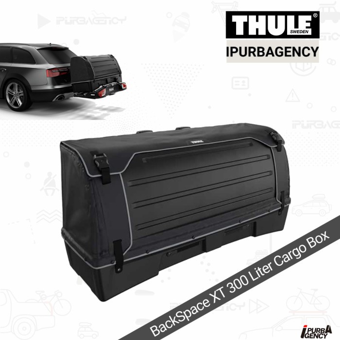 Aksesoris Sepeda - Tas Rak Sepeda Mobil - Cargo Box - Thule Backspace Xt 300 Liter - Packaging