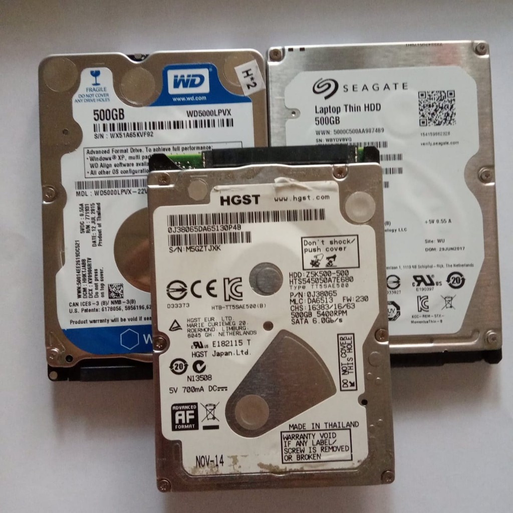harddisk laptop 500gb sata sentinel 100 hardisk bukan ssd internal 5400rpm