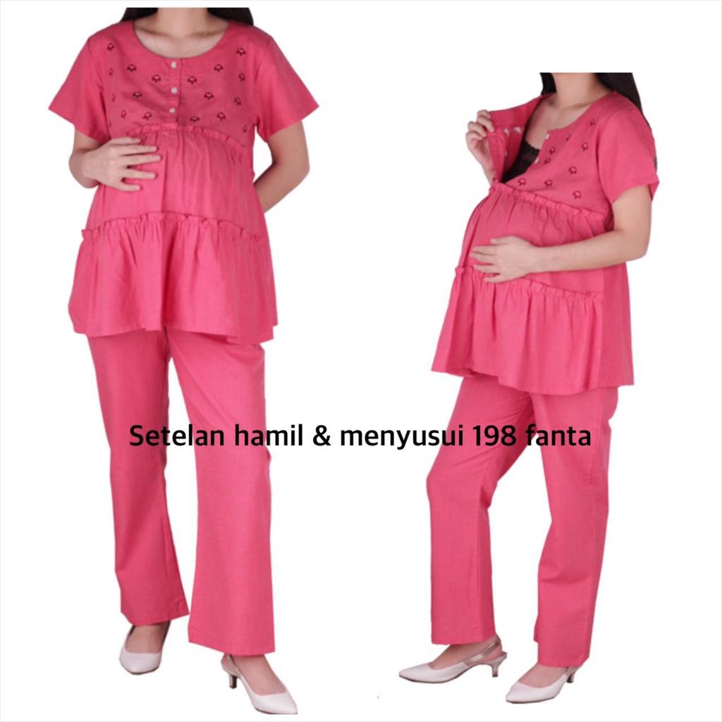 Baju Hamil Setelan Baju Hamil Menyusui 198