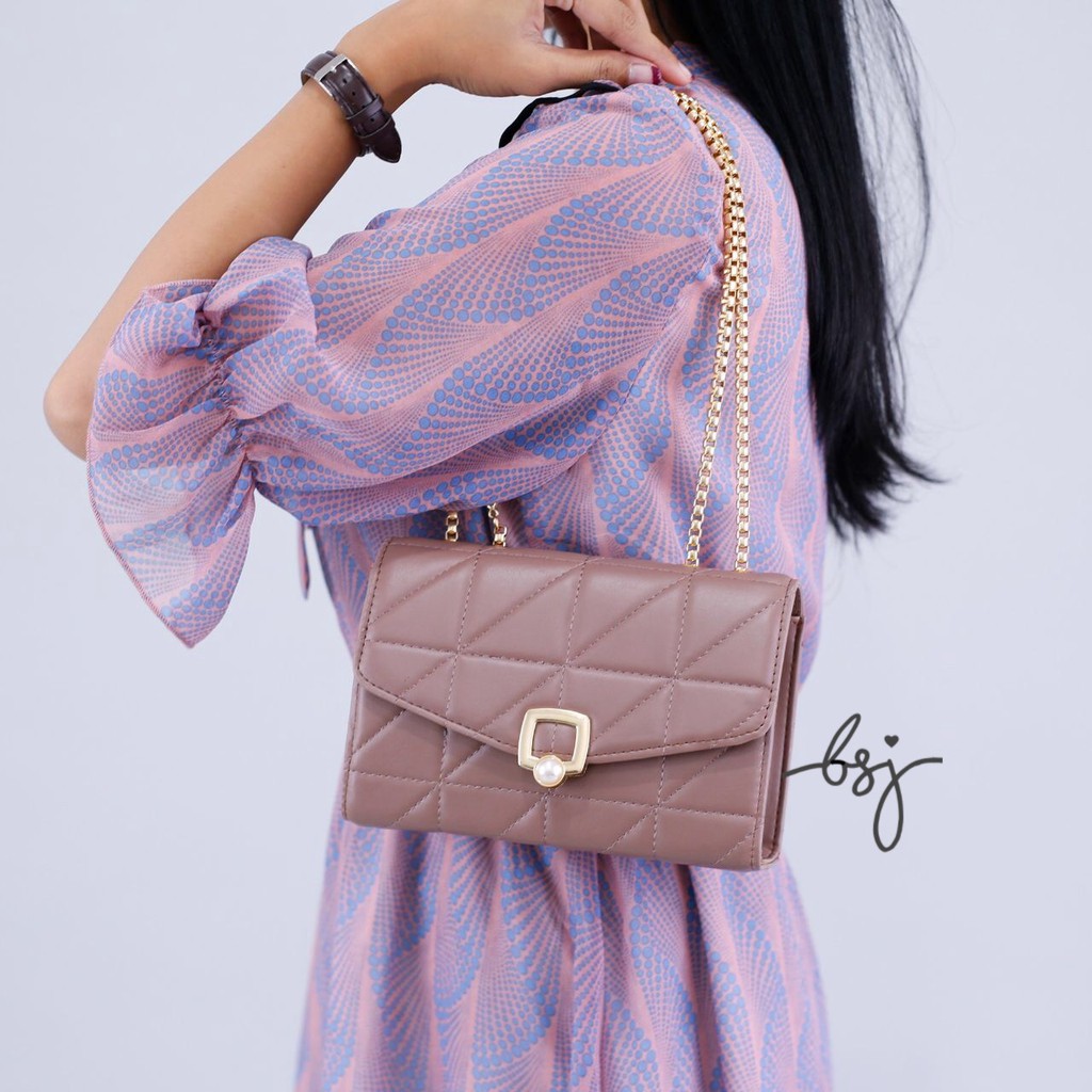 [Bagstuffjogja] FELRIA AMORA Bags – Shoulderbag wanita  Tas Selempang Tas Amora Slingbag shoulderbag