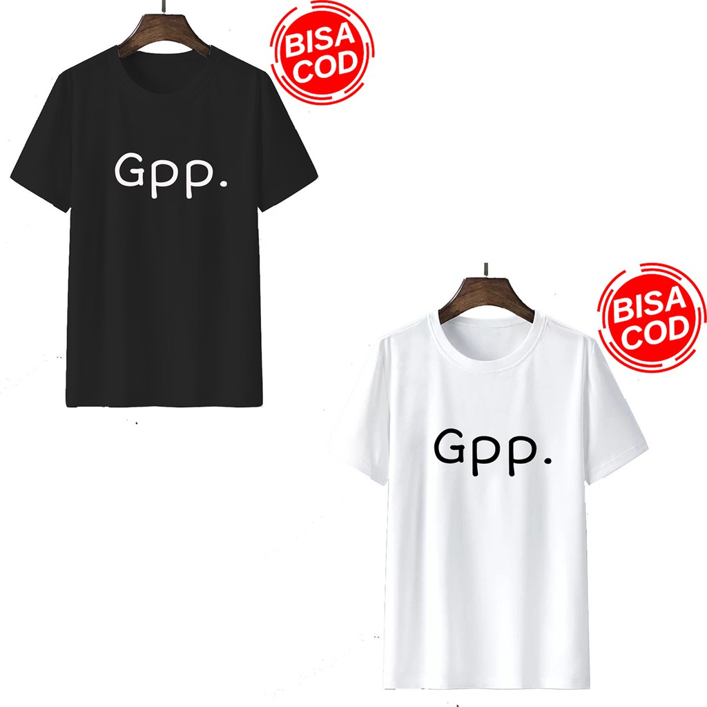 Kaos pria || kaos distro pria motip GPP ms013 || kaos pria sablon digital unisex