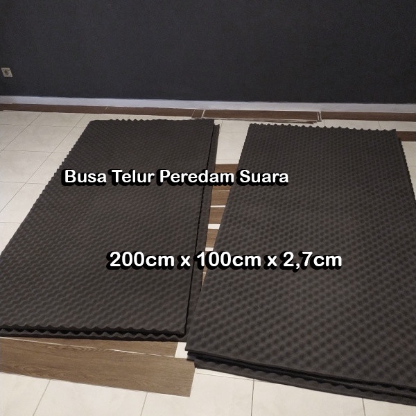 Busa Telur Peredam Suara /BUSA TELUR SOUNDPROOF FOAM PEREDAM SUARA RUANGAN 200X100 cm