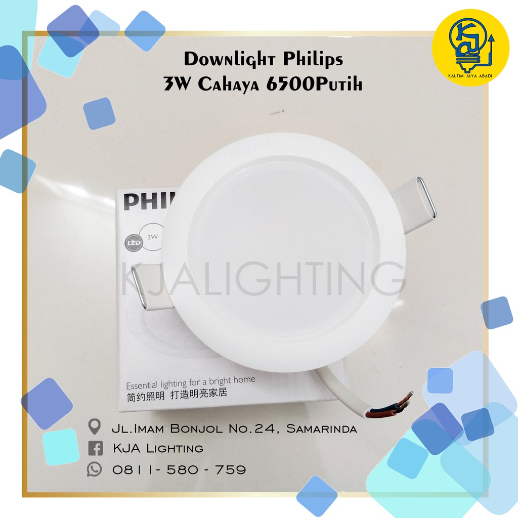 Lampu Downlight Led Philips eridani 3,5 Watt