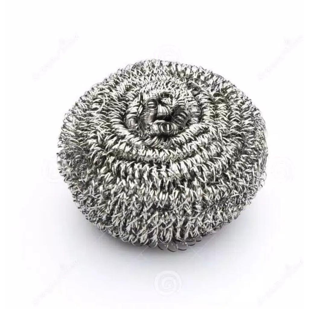 [3 PCS] Sabut Cuci Piring Stainless / Sikat Cuci Piring Stainless / Sabut Kawat Cuci Piring