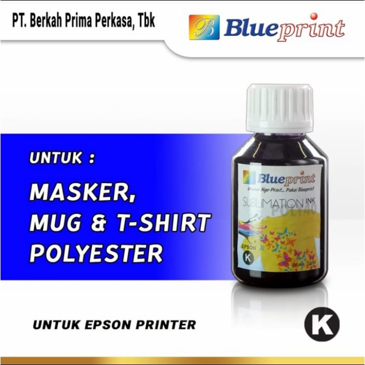 TINTA SUBLIM / TINTA for CETAK KAOS GELAS KRAMIK - BLUEPRINT