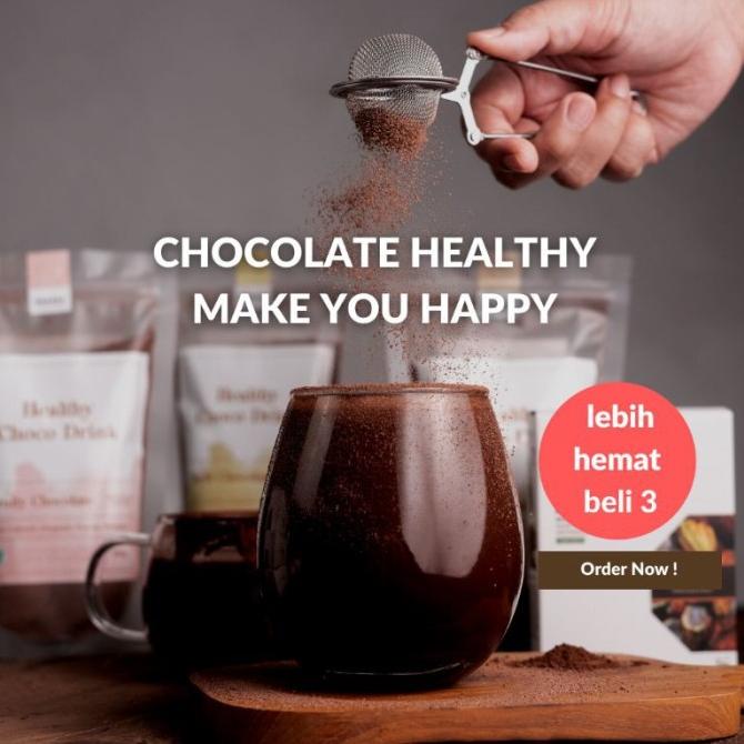 

MAKOKA HEALTHY CHOCOLATE DRINK SIZE 200GRAM - COKELAT BUBUK SEHAT - CO DC51C1215
