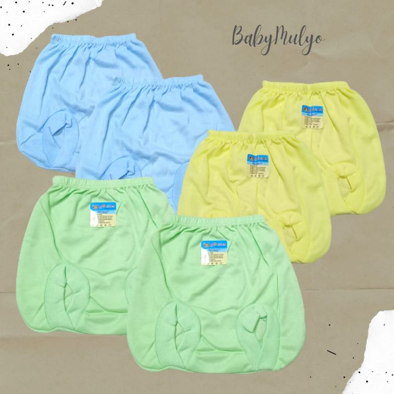 CELANA POP BABY NEWBORN POLOS (3PCS)