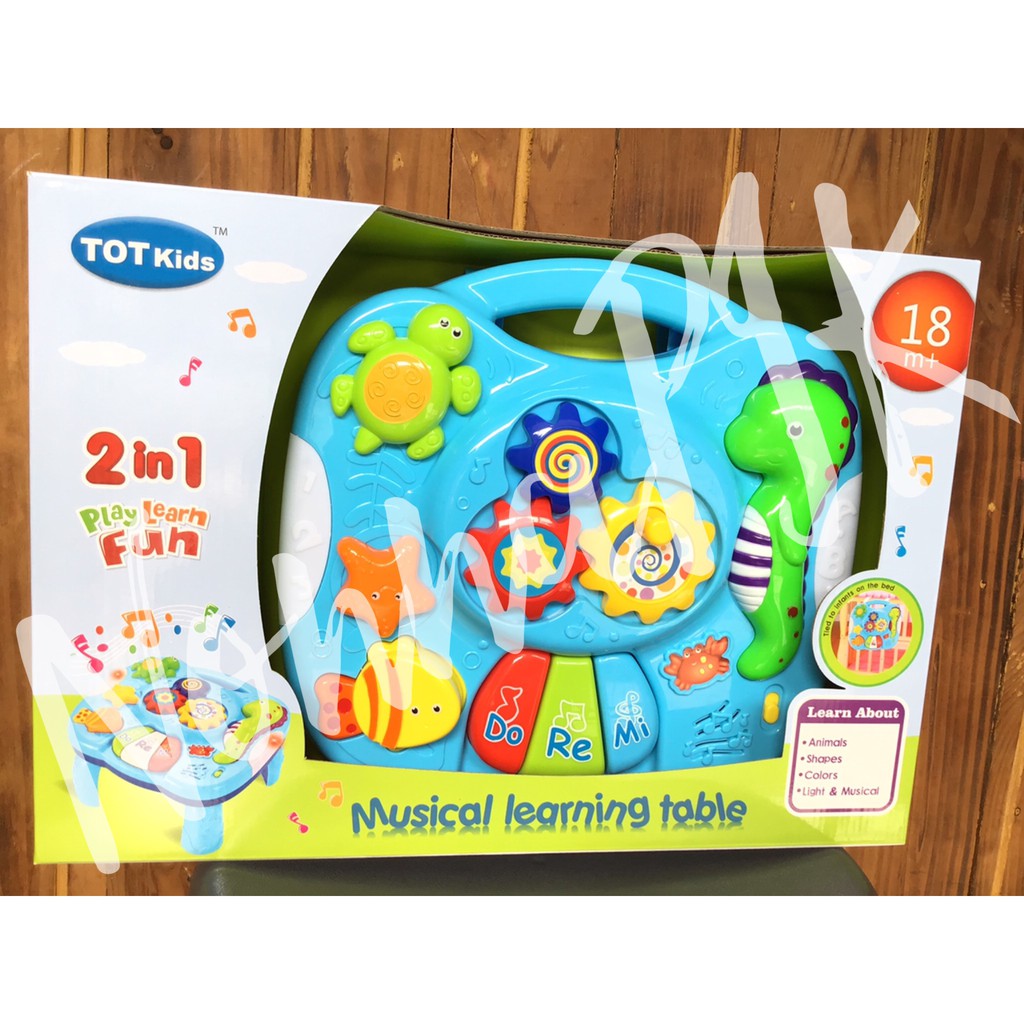 Musical Table baby toy. mainan edukasi bayi