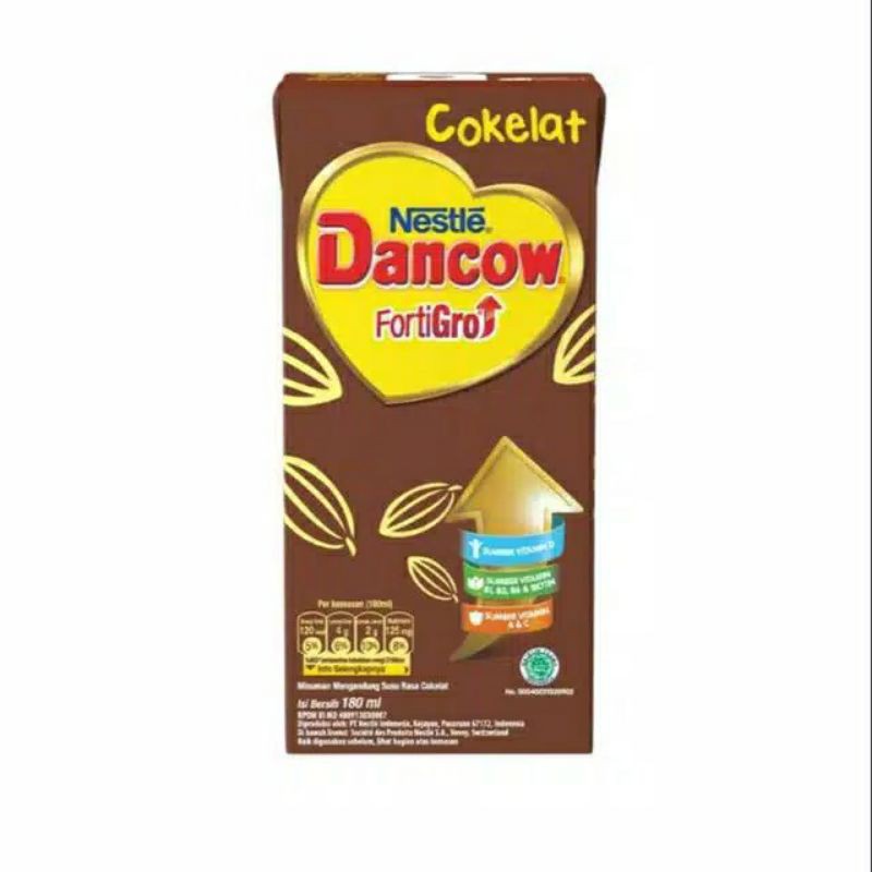 

Susu Dancow UHT fortigro coklat 180ml