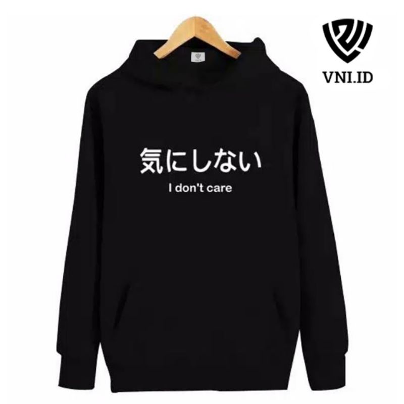 VNI.ID Sweater Polos Hoodie Jumper I Dont Care Pria &amp; Wanita SIZE M-XXL