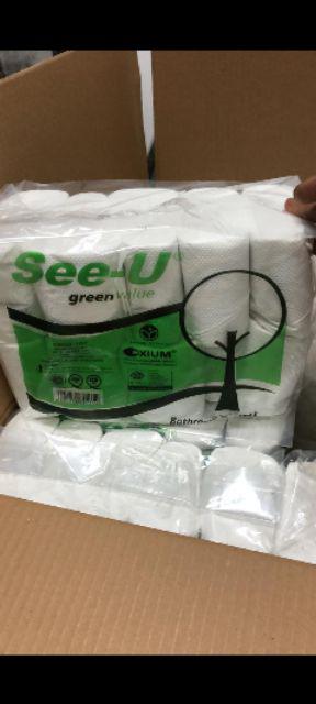 Tissue Roll / Tissue See-u / Bathroom Coreless 1dos Gojek Grab Only!