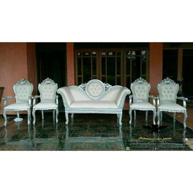 Jual Kursi Pelaminan,kursi oval mawar,perlengkapan dekorasi.