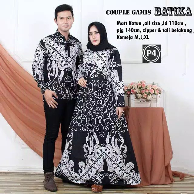 Maura Couple - Sania Ruffle Batik Couple Ori Ndoro Jowi Dnt Garansi Termurah  2593