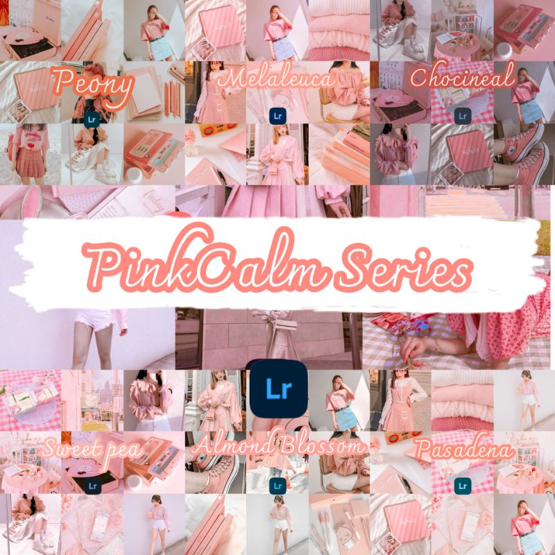 PinkCalm Series Preset Lightroom // for IOS &amp; Android